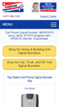 Mobile Screenshot of cellphonesignalbooster.us